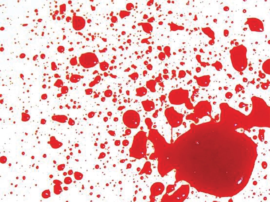 dexter blood splatter wallpaper